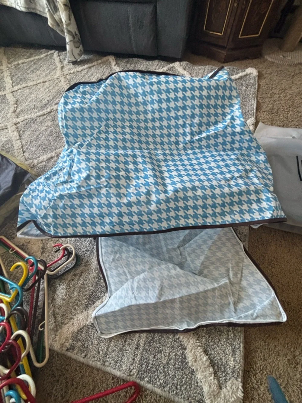 Variety of closet items